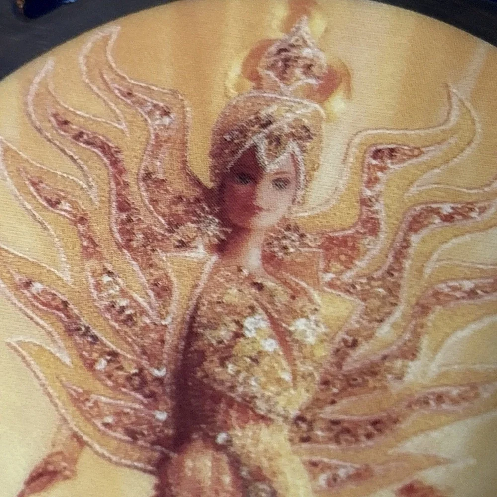 Vintage Barbie Goddess Of The Sun Hanging‎ Ornament Enesco 1996 Limited Ed. New